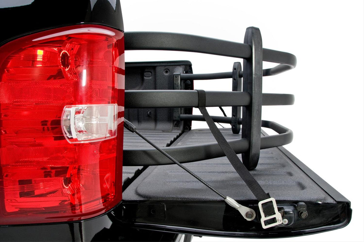 AMP Research BedXTender HD Sport RealTruck | 74802-01A | Fits 2016 - 2024 Toyota Tacoma; 2024 Ford Ranger; 2004 - 2012 Chevrolet Colorado & GMC Canyon; 2011 Dakota & More (See Description)