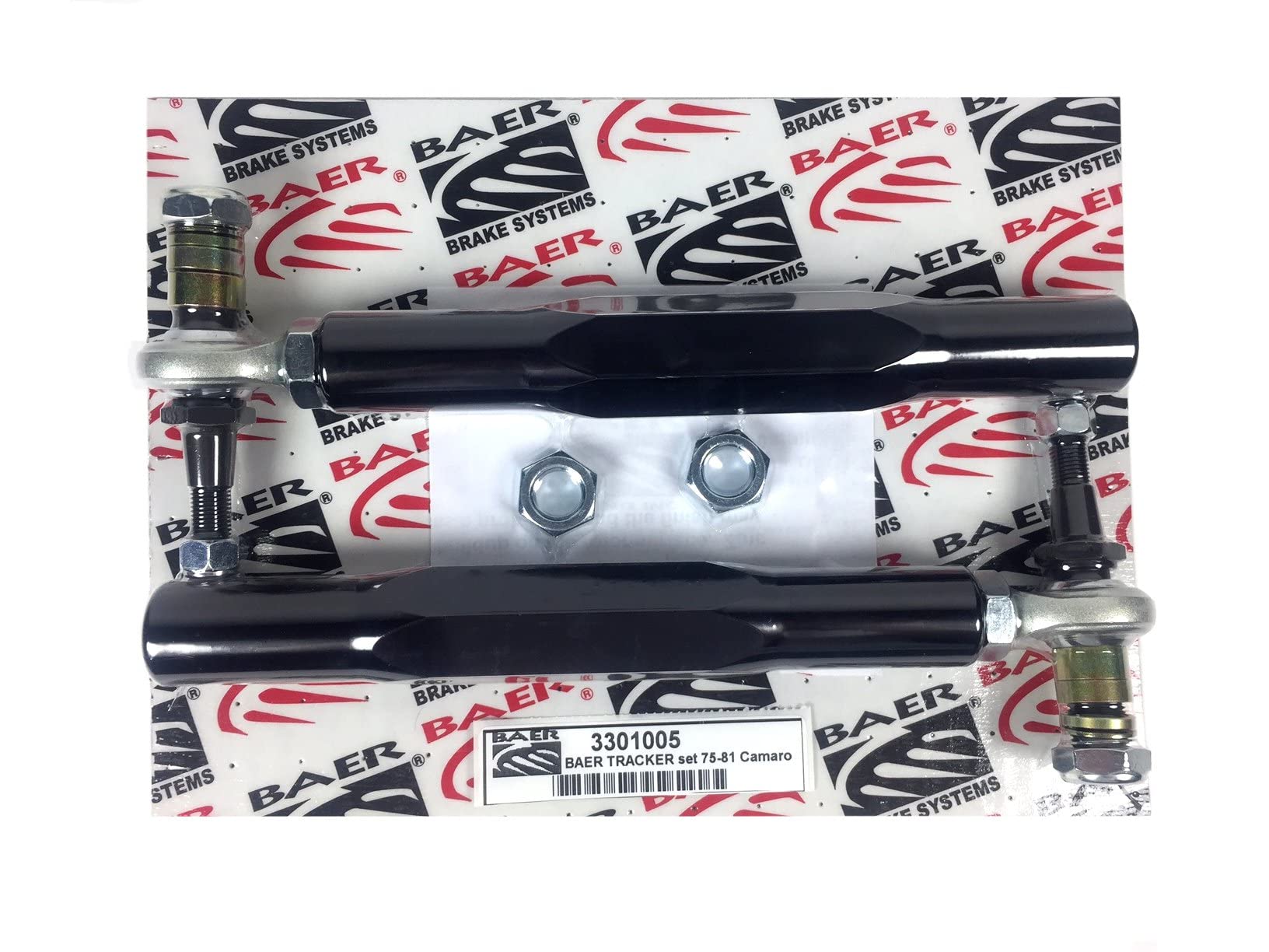 Tracker Baer Brakes Adjustable Tie Rod Ends - Pair 3301005
