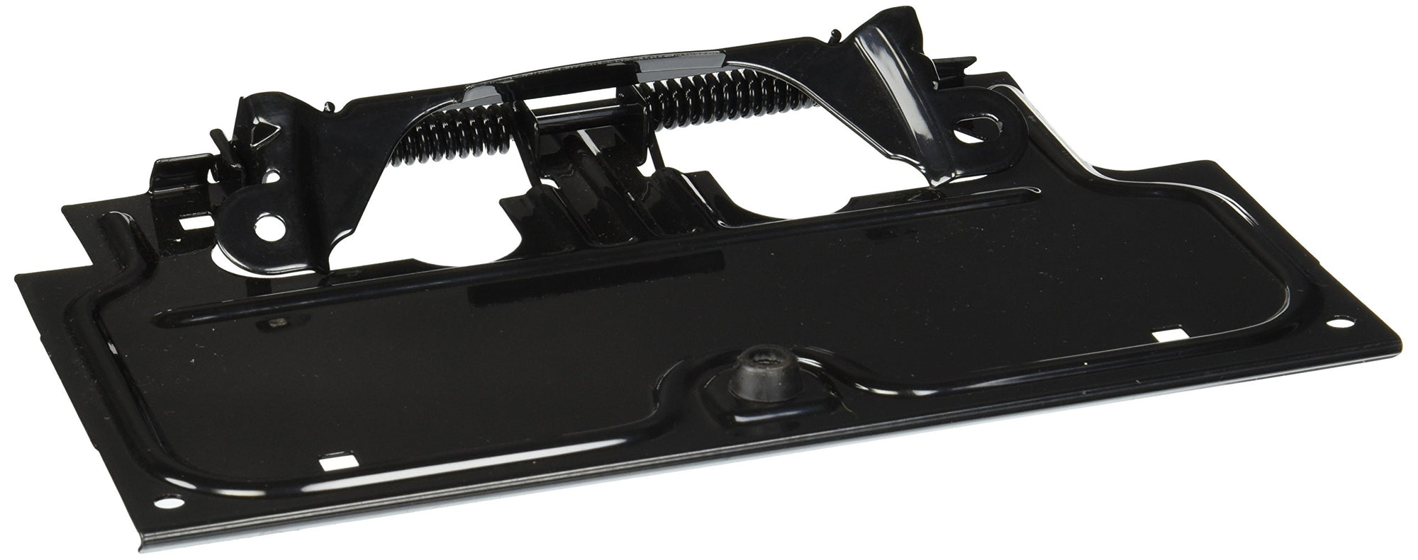 Black Crown Automotive License Plate Bracket Body