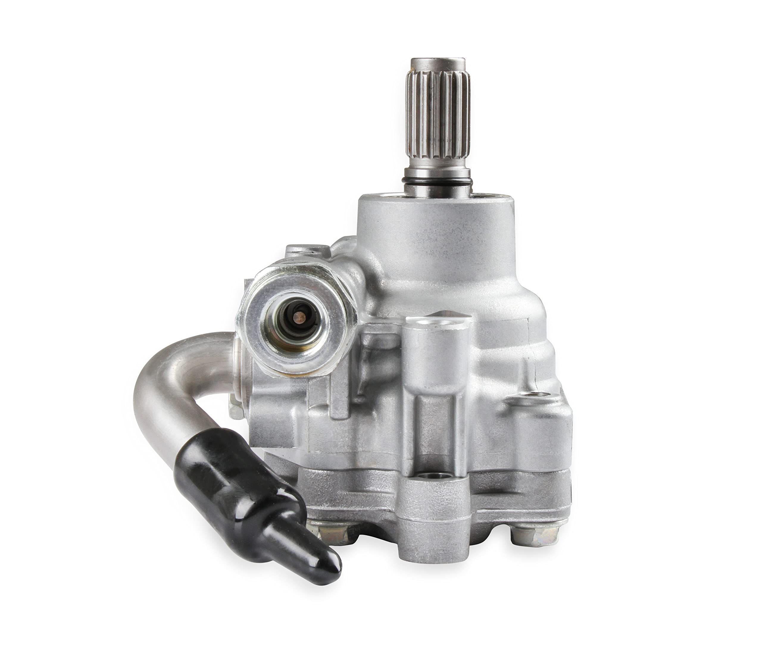 Power Steering Pump Assembly Holley 198-103, for LT4 Accessory Drive with splined shaft