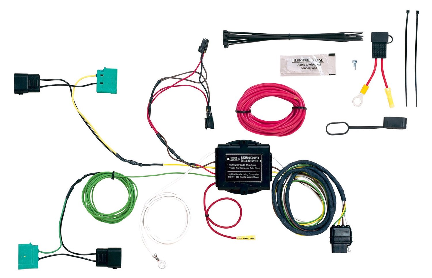 Hopkins 11140395 Towing Solutions Plug-In Simple Vehicle Wiring Kit