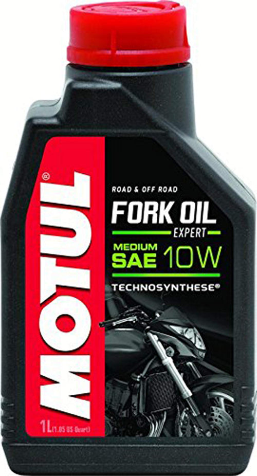 Expert Motul Fork Oil-10W Medium-1 Liter, 33.81 Fluid_Ounces