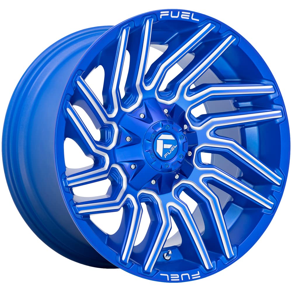 D774 Fuel 1PC 20X9 5X4.5/5.0 BLUE-MILL 01MM - D77420902650