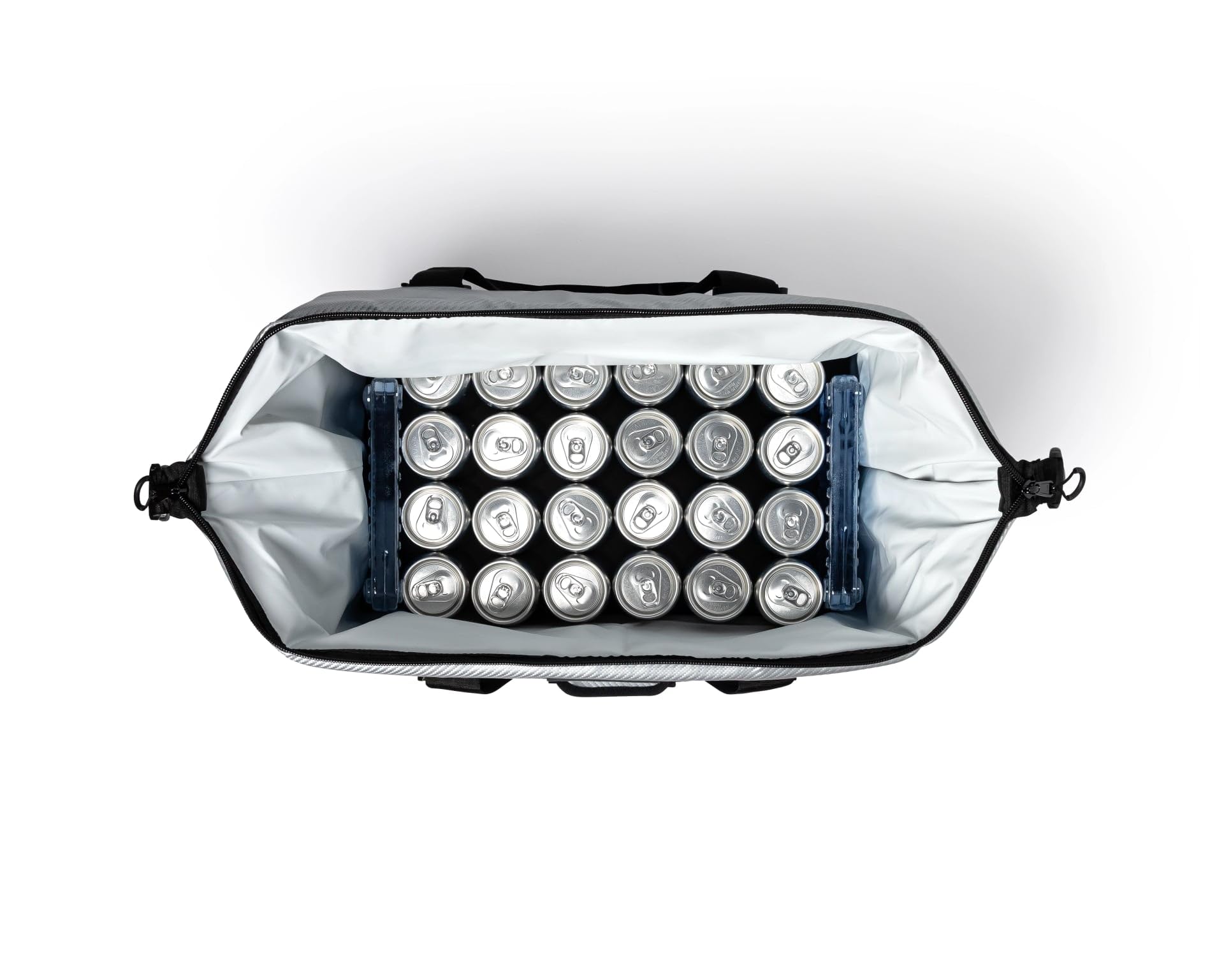 AO Coolers Carbon Expedition Soft Cooler with High-Density Insulation, Silver, 48-Can