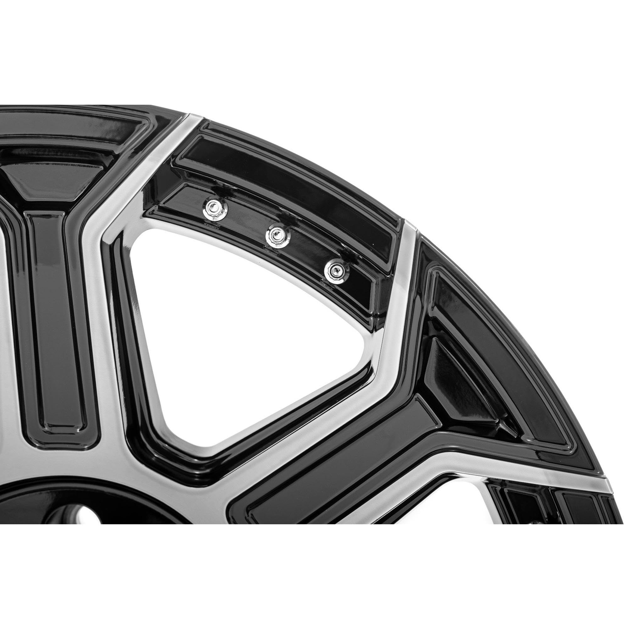 89 Series Rough Country Wheel | One-Piece | Black Machined Gunmetal | 20x9 | 6x5.5 | +18mm Offset