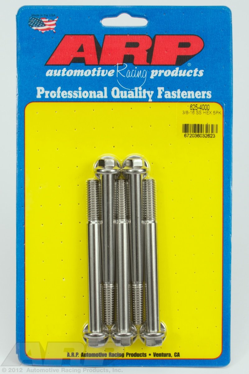 Hex Bolt ARP (625-4000), Stainless Steel