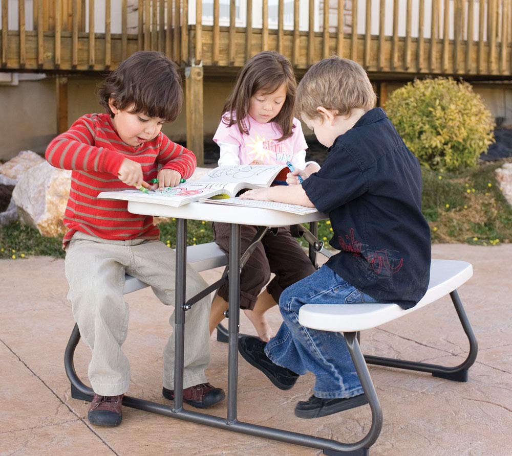 Kid's Picnic Table LIFETIME 280094, Size 1, Almond