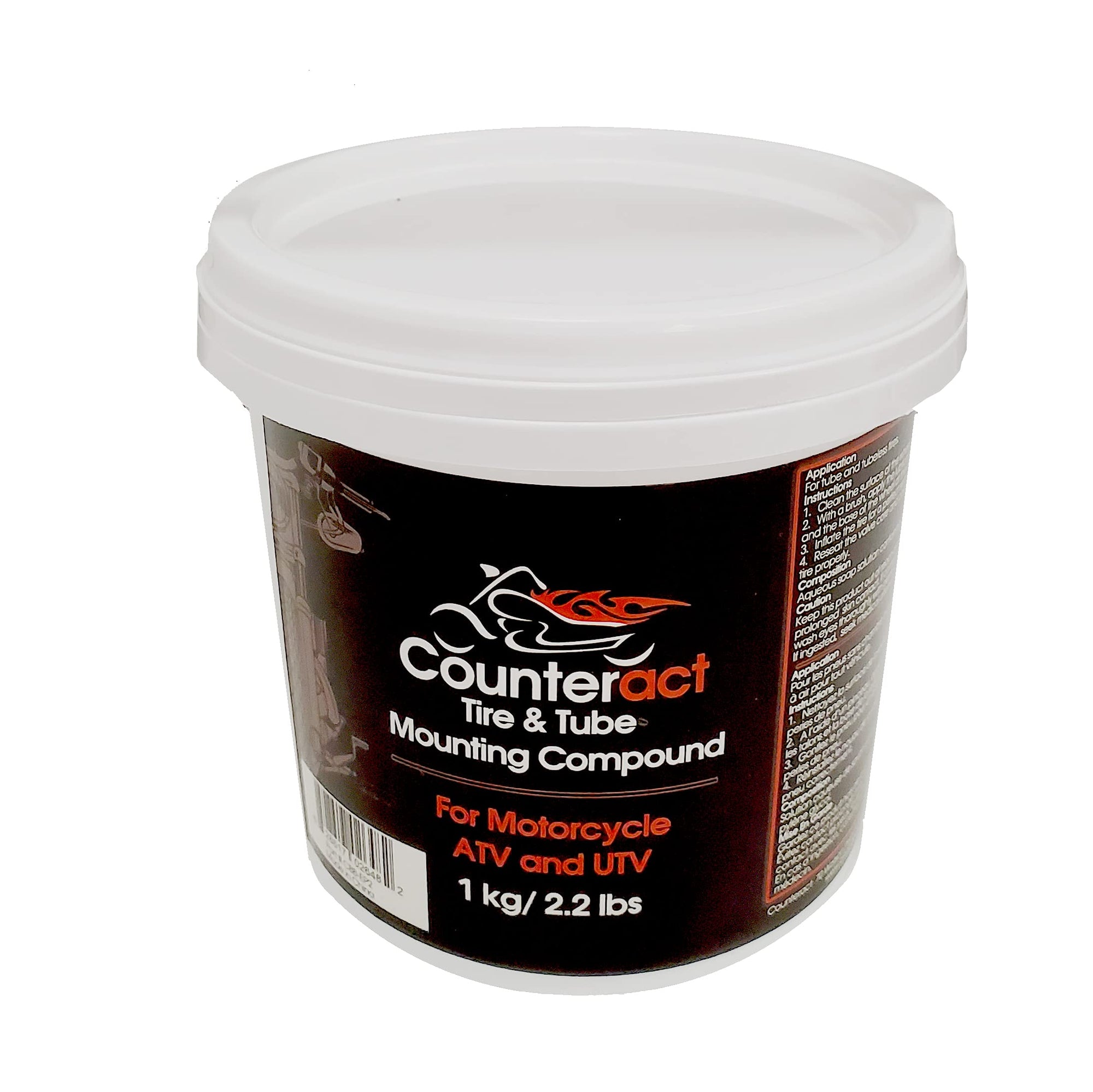 Motorcycle Tire Mounting Paste Counteract 2lb