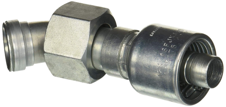 Gates G25175-1216 45 Bent Tube Female Jic 37 Flare Swivel (Mega Crimp)