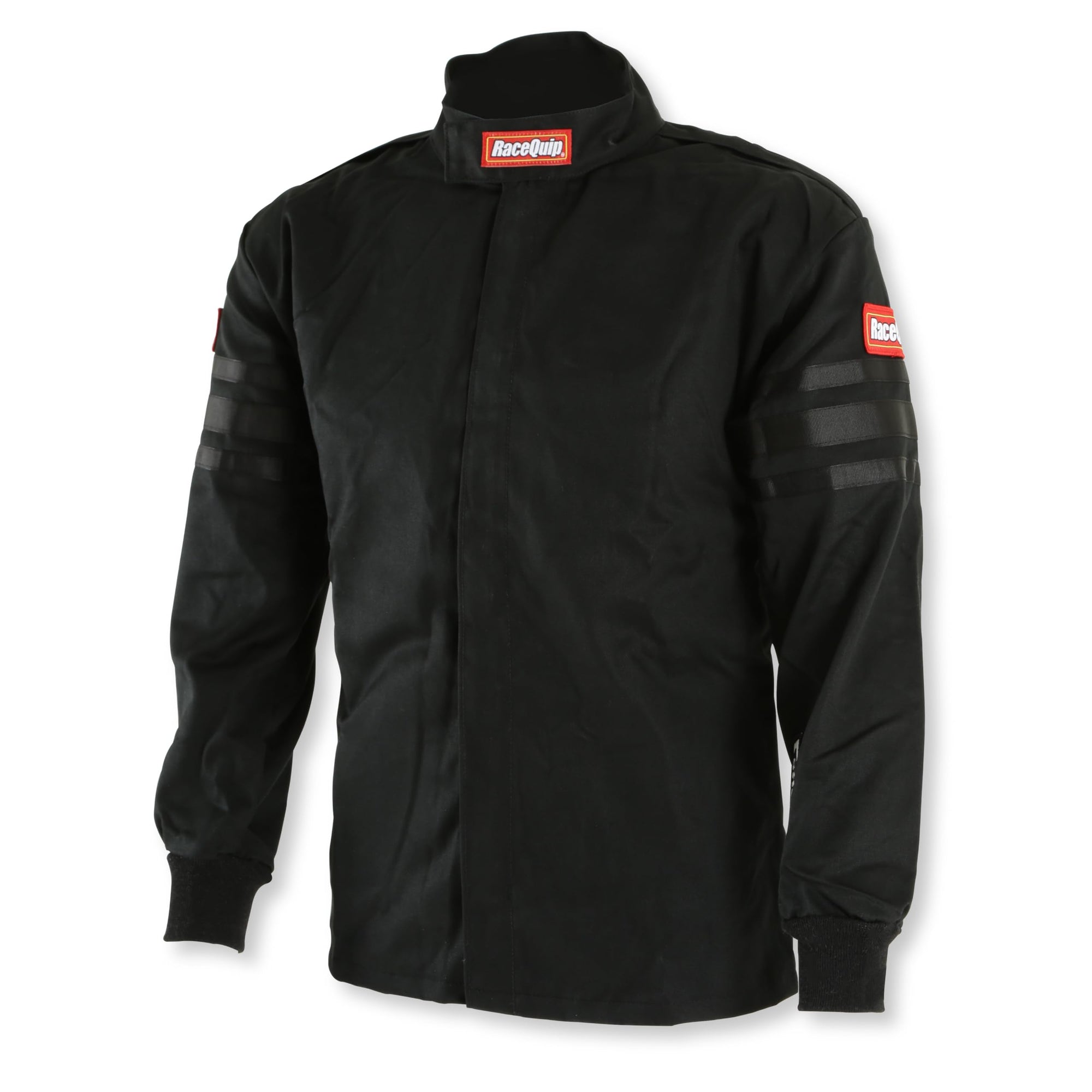 RaceQuip Fire Suit Jacket Racing Driver Single Layer SFI 3.2A/ 1 Black Junior Large 1969995