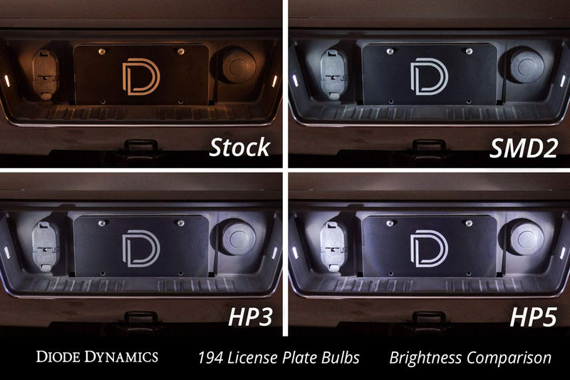 HP3 LED 194 Bulb Cool White Short Pair Diode Dynamics