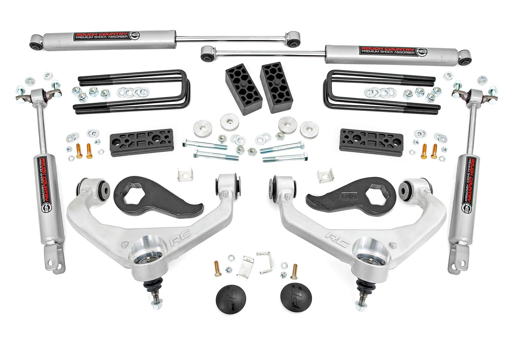 3" Lift Kit Rough Country for 2020-2024 Chevy/GMC 3500HD | Dually - 95630