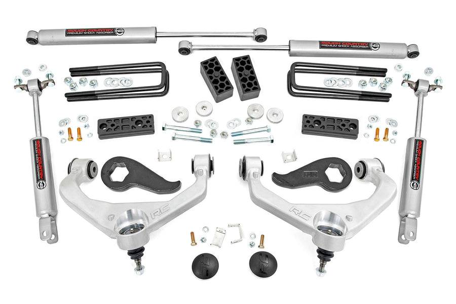 3" Lift Kit Rough Country for 2020-2024 Chevy/GMC 3500HD | Dually - 95630