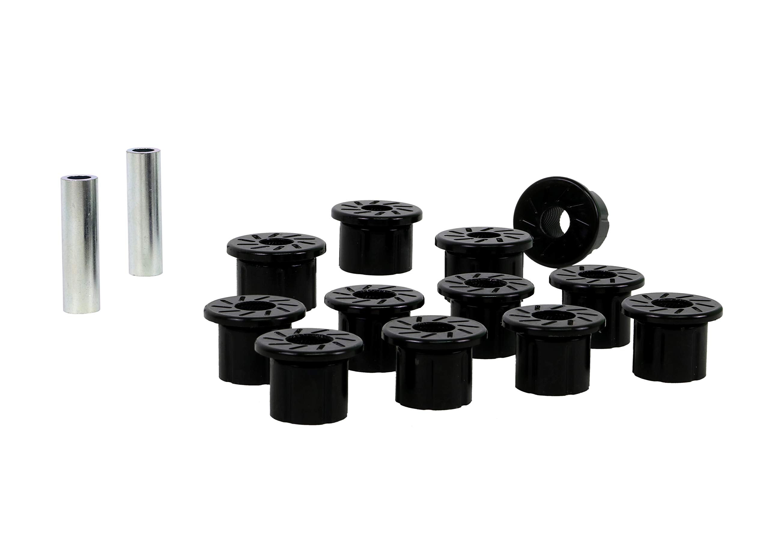 Nolathane Rear Leaf Spring and Shackle Bushing Kit REV161.0066 Compatible with Nissan 86-94 D21, Nissan 87-95 Pathfinder