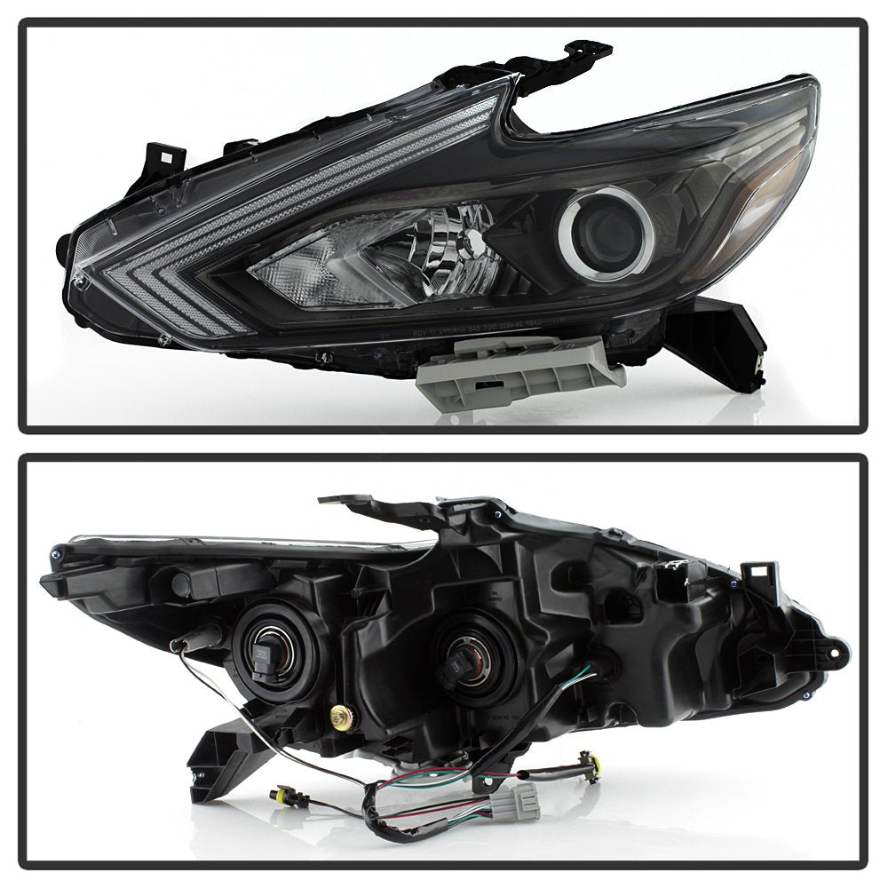 OEM Style Xtune Headlights (HD-JH-NA16-4D-OE-BK-L) (OE)