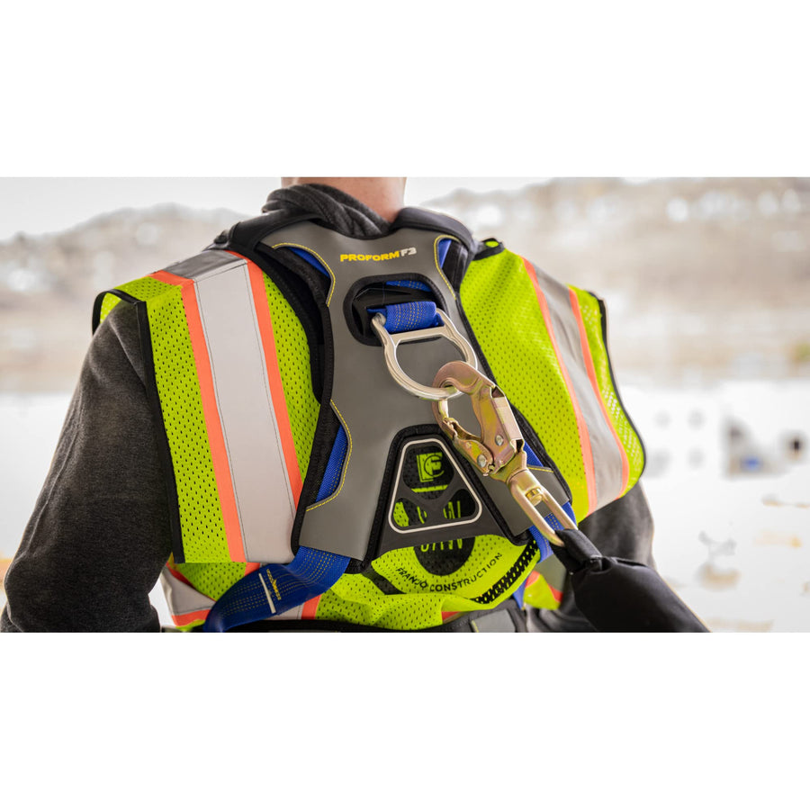 ProForm H032102 Werner F3 Construction Harness, Tongue Buckle Legs (M/L), 1per Pack