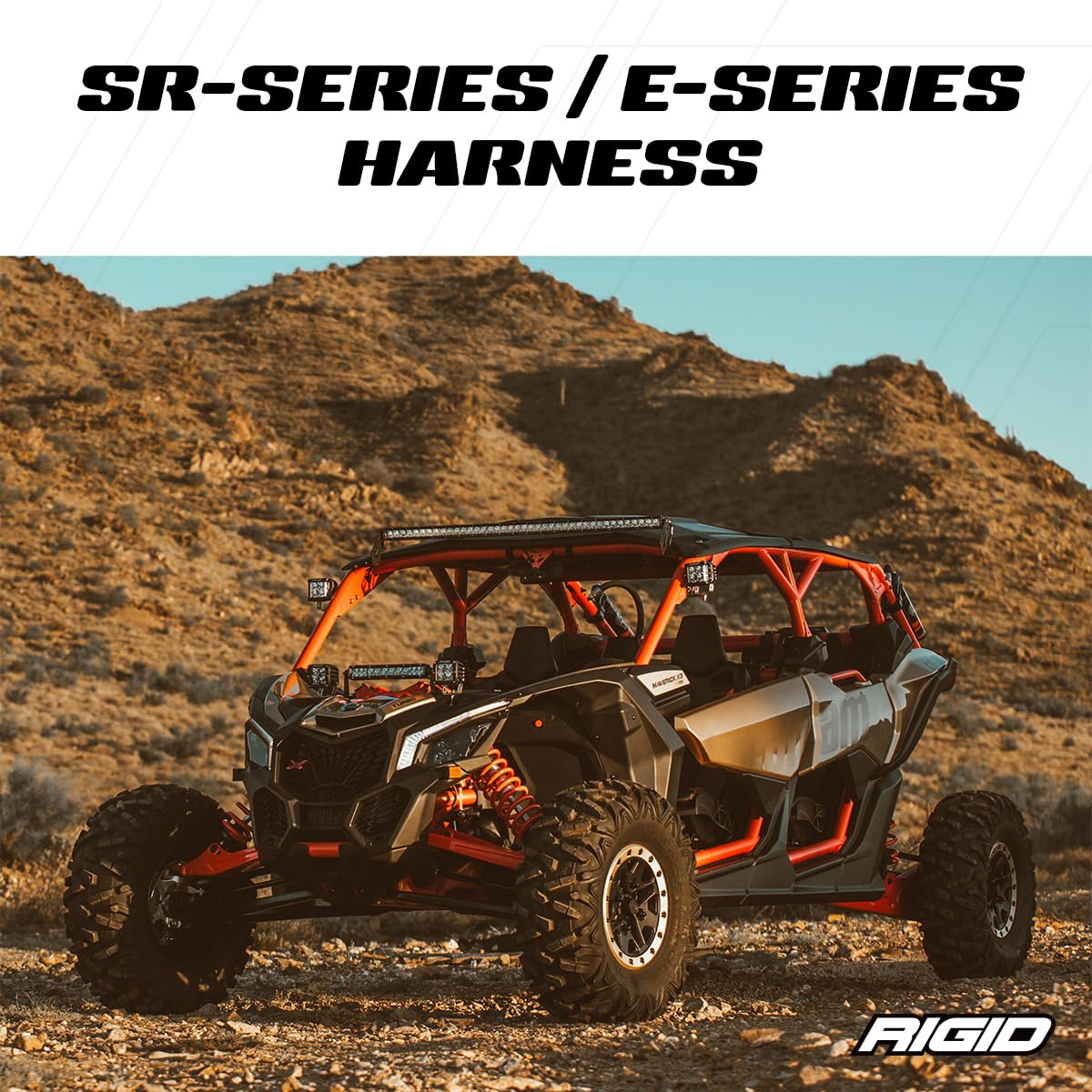 High Power RIGID INDUSTRIES HRNS: LED Light Bar Wire Harness