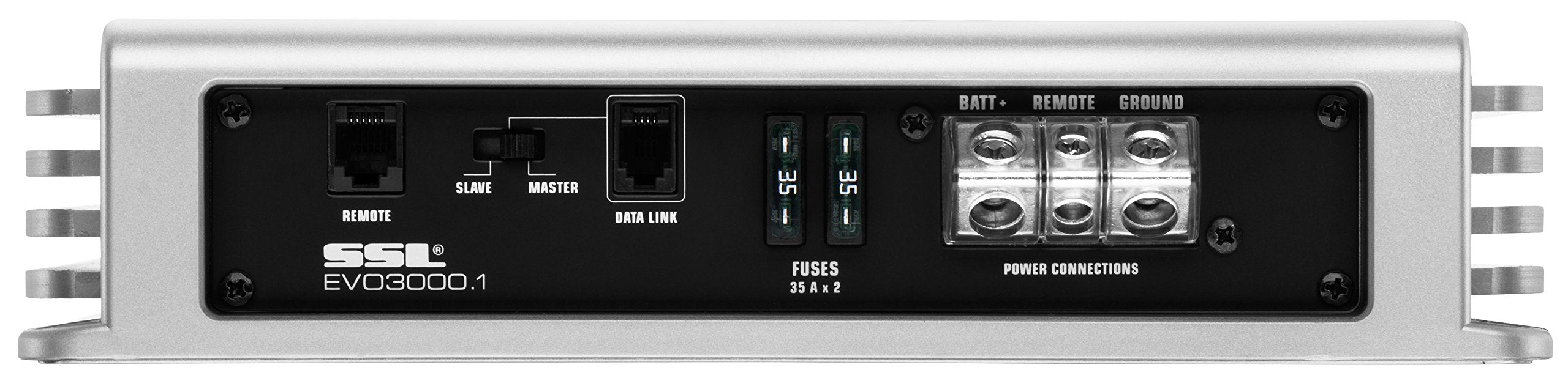EVO3000.1 Sound Storm Laboratories Class D Monoblock Car Audio Amplifier - 3000 High Output, Low Level Inputs, Hook Up to Subwoofer for Bass