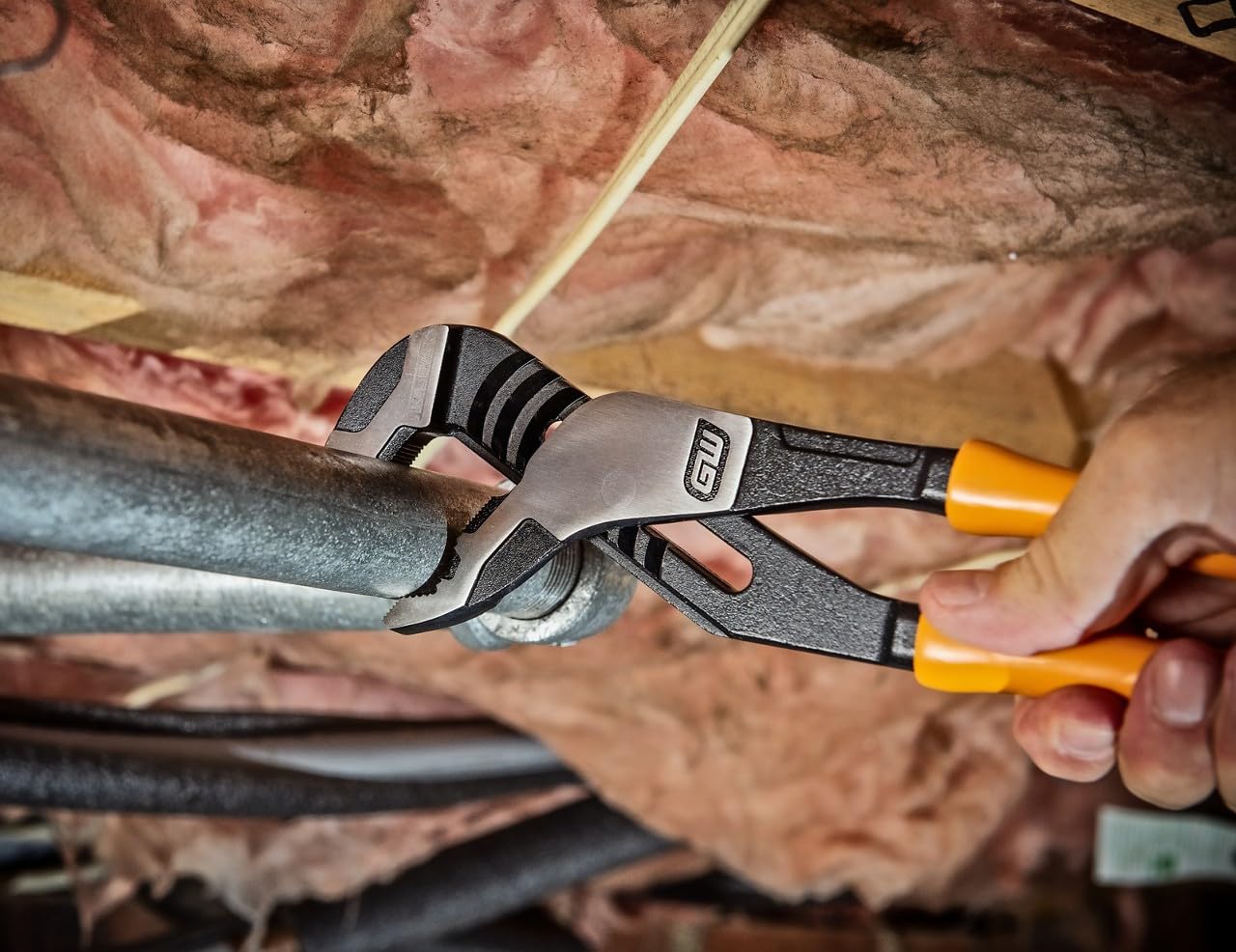 12 Inch GEARWRENCH V-Jaw Dipped Handle Tongue and Groove Plier - 82173