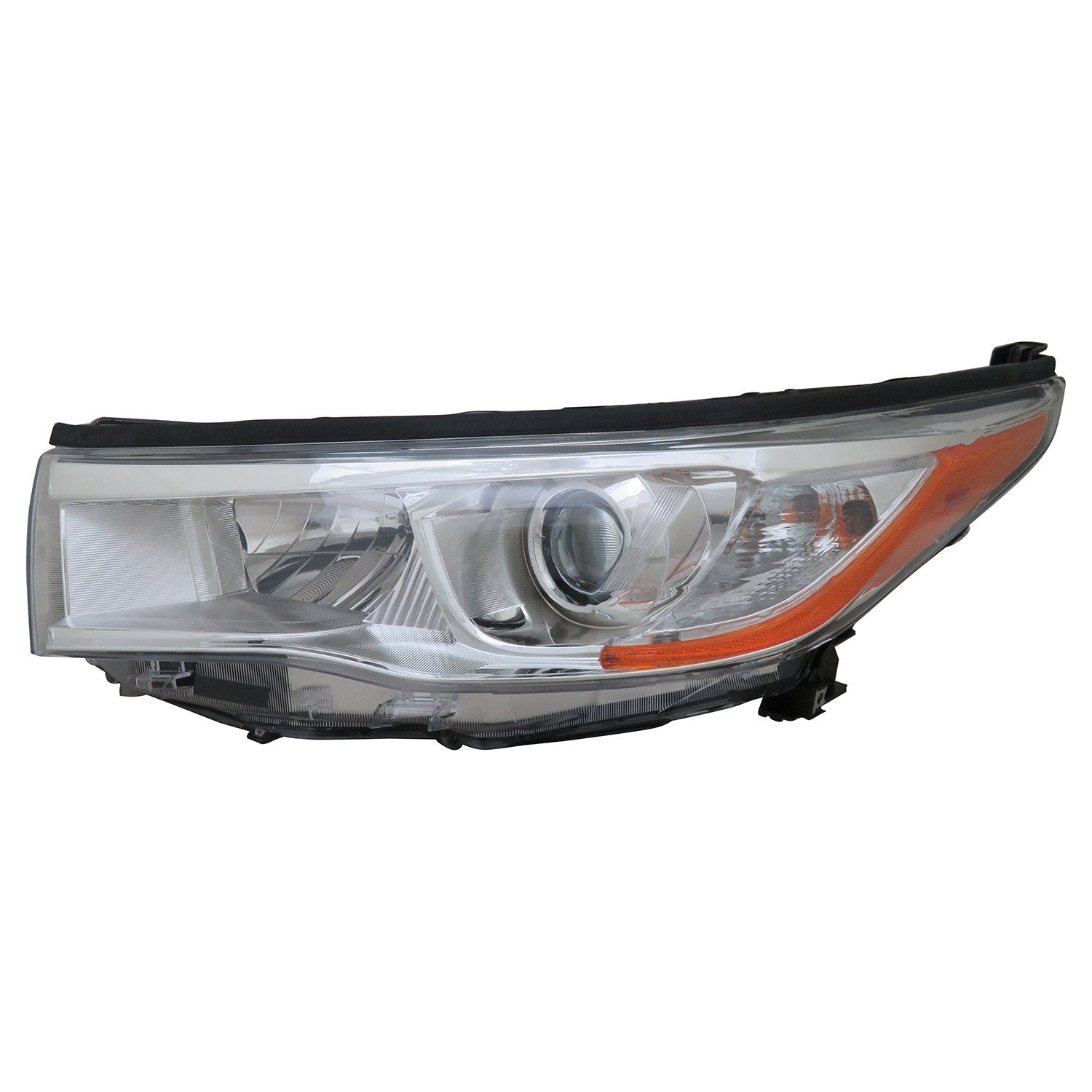 Left TYC Headlight Assembly Compatible with 2014-2016 Toyota Highlander