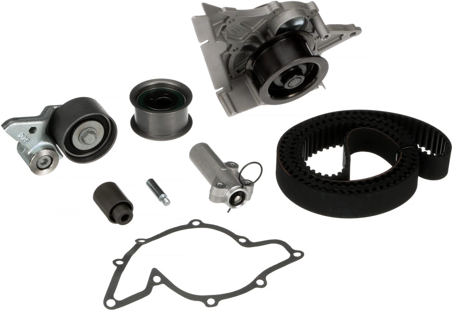 Gates Engine Timing Belt Kit with Water Pump TCKWP297A