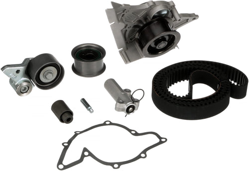 Gates Engine Timing Belt Kit with Water Pump TCKWP297A