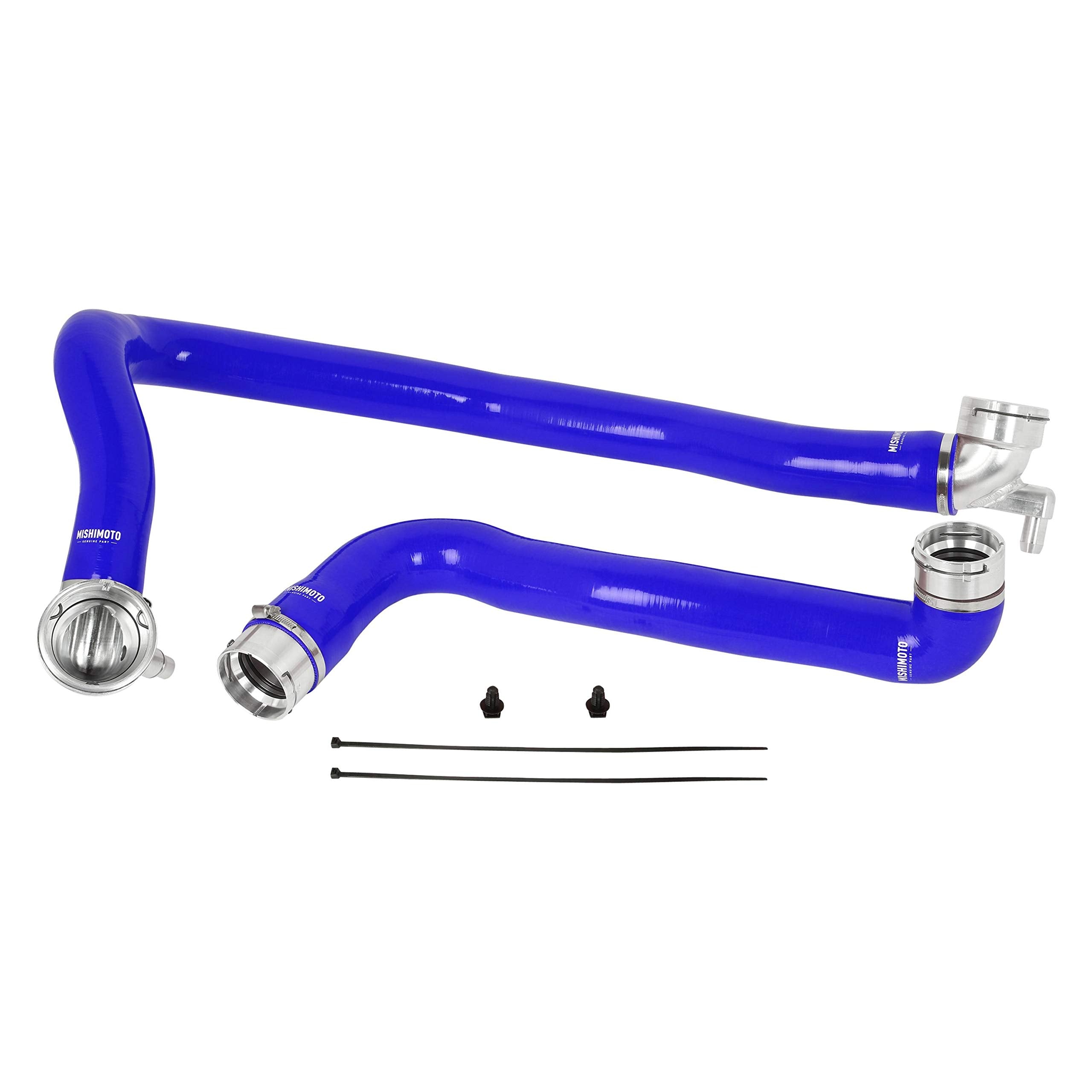 Mishimoto Silicone Radiator Hose Kit MMHOSE-F2D-11BL Fits Ford 6.7 Powerstroke 2011-2016 Blue