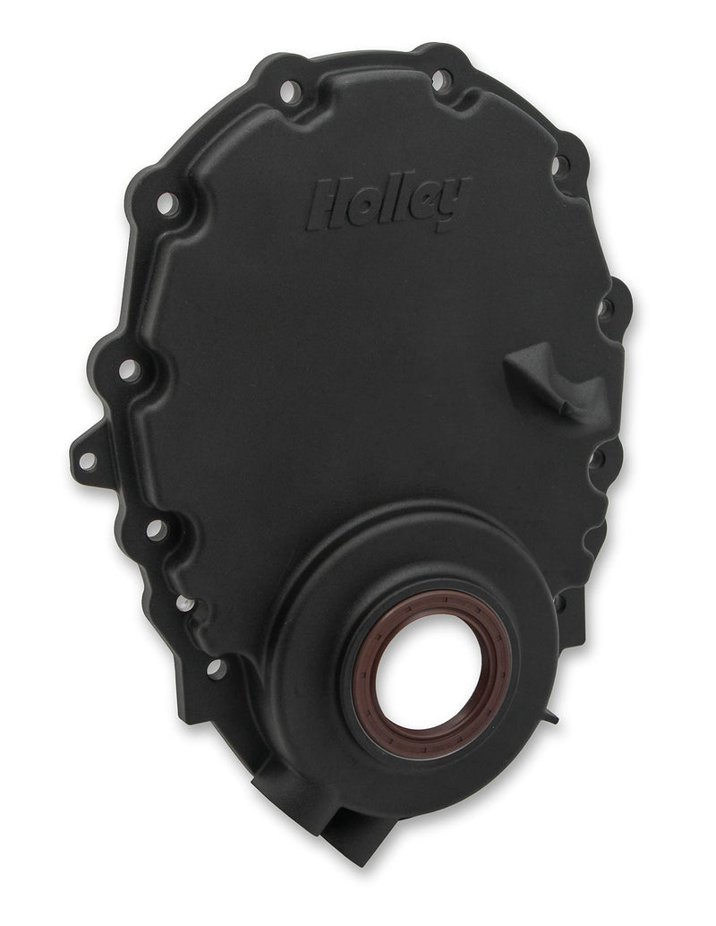 21-153 Holley Cast Aluminum Timing Chain Cover