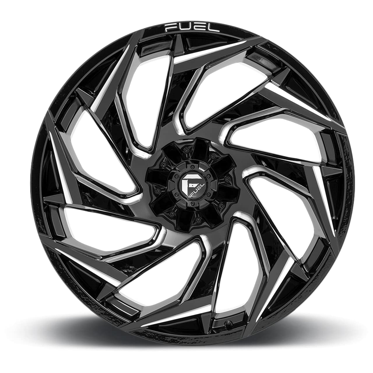 1PC Fuel D753 17X9 5X5.5/150 GL-BLK-MIL -12MM - D75317907045