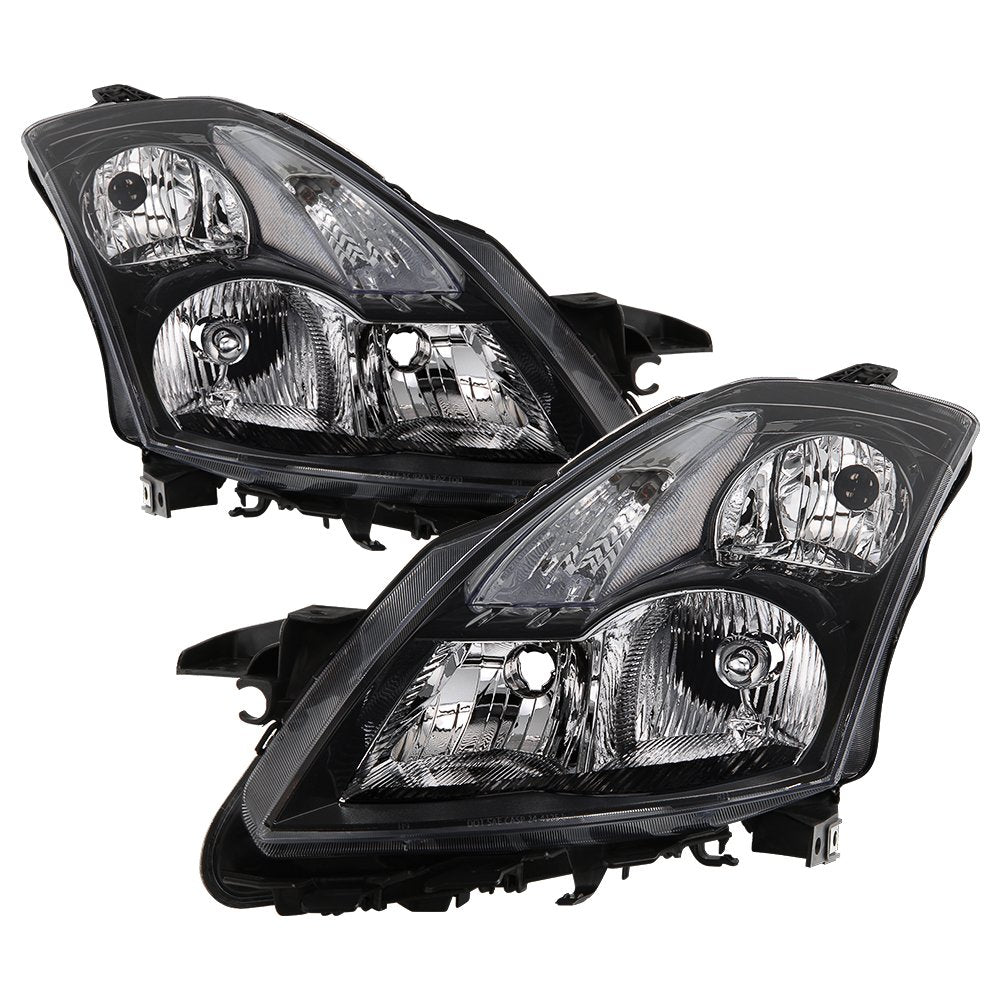 Crystal Xtune Headlights (HD-JH-NA07-AM-SSM-BK)