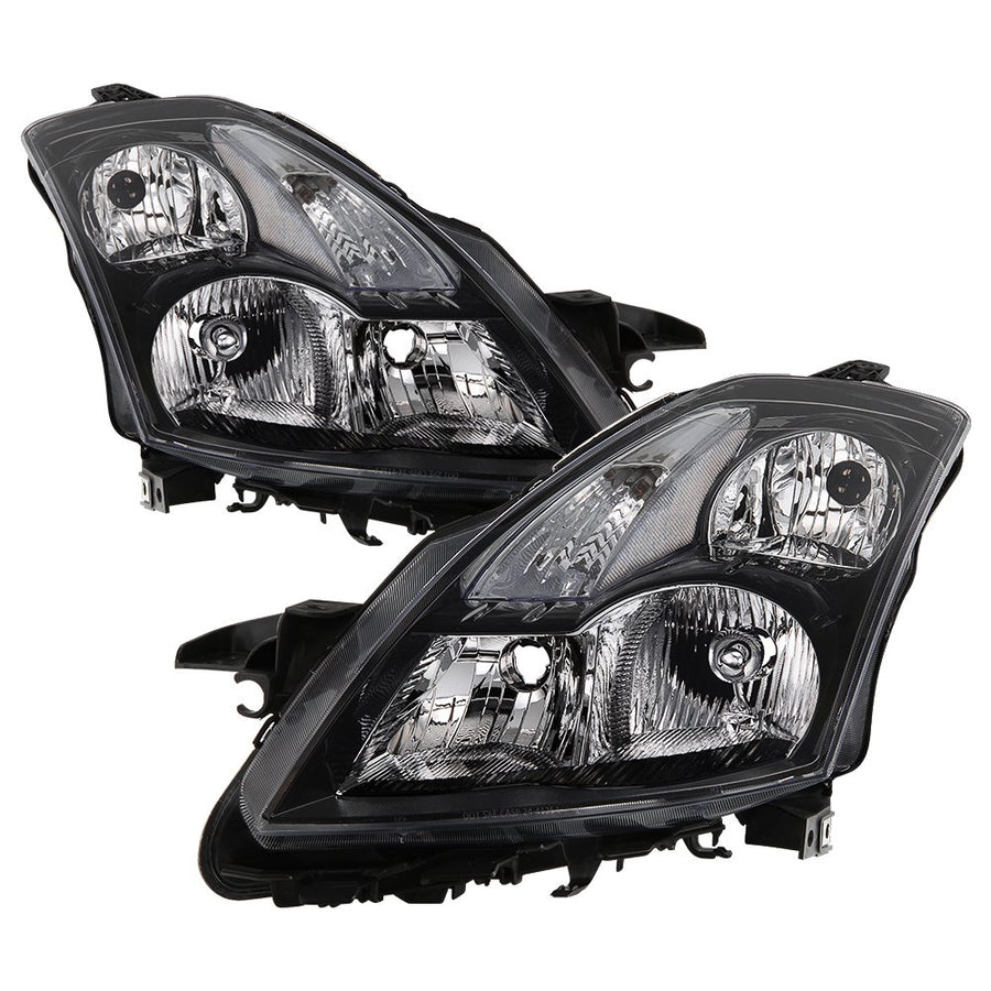 Crystal Xtune Headlights (HD-JH-NA07-AM-SSM-BK)
