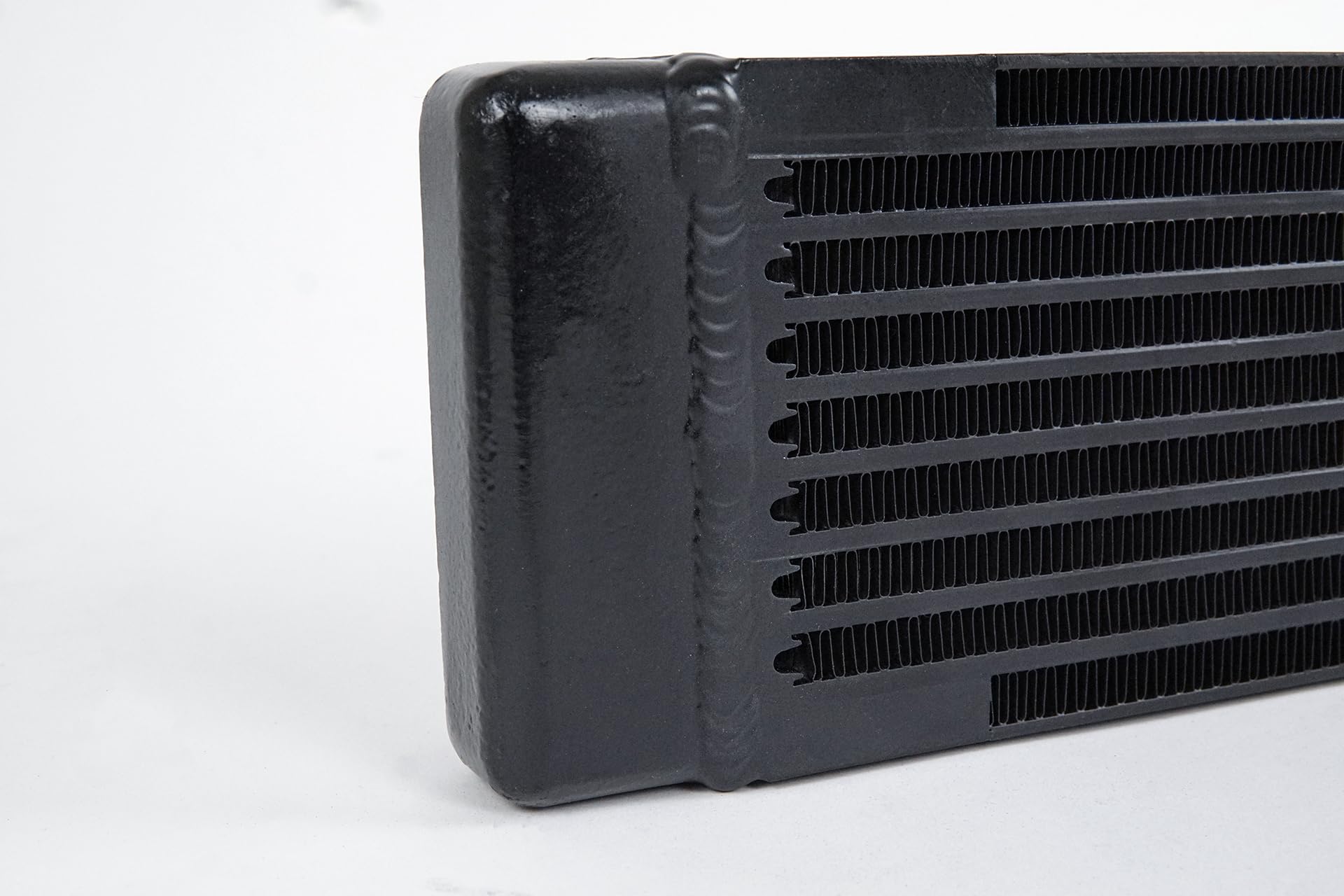 Dual-Pass CSF Universal Oil Cooler - M22 x 1.5 Connections 22x4.75x2.16