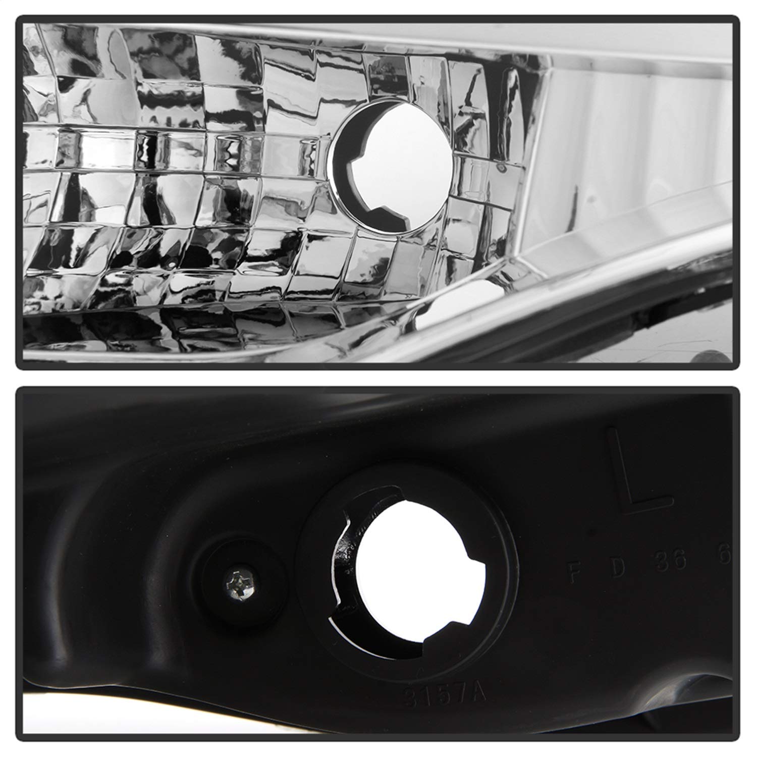 OEM Style Xtune Headlights (HD-JH-FE07-AM-C)