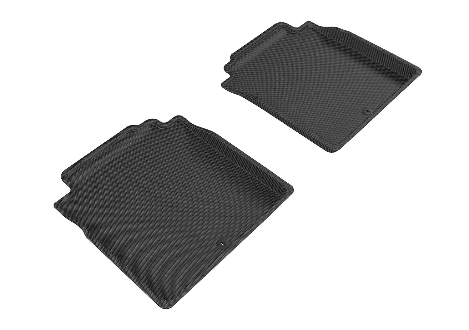 Kagu Floor Mat (Black) 3D MAXpider for 2017-2022 Genesis G90-2ND Row