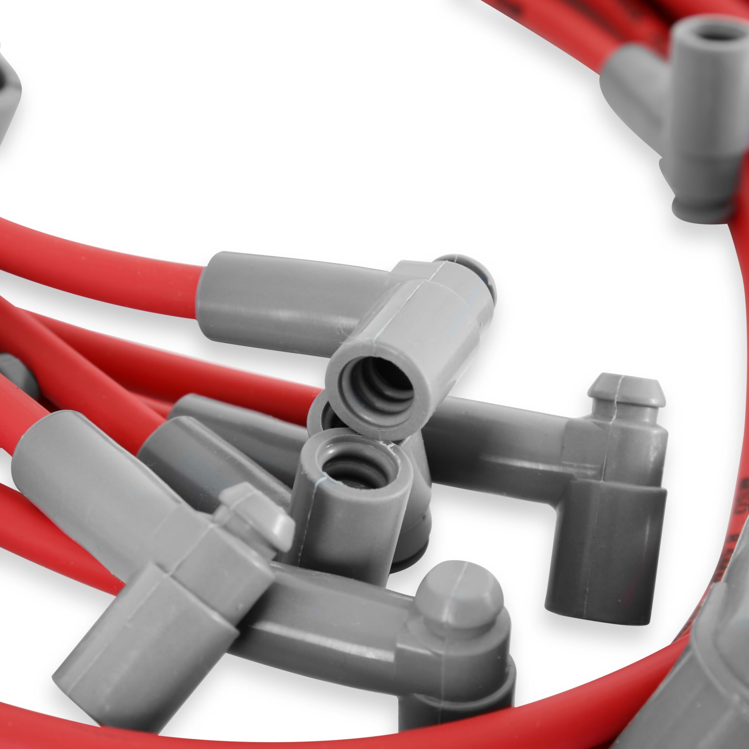 Super Conductor MSD 35659 Spark Plug Wire Set, Red