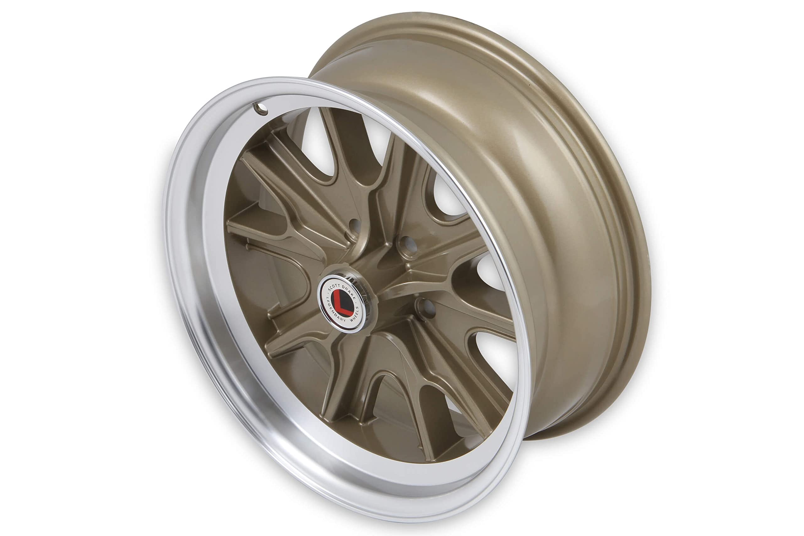 15X7 Legendary Wheel - 'Hb5' Alloy Rim-5Lug-Gold (LW90-50754F)