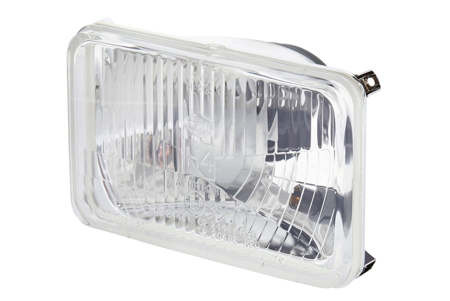Hella 003177001 H4 Single High/Low Beam 164x103mm Halogen Conversion Headlamp, White