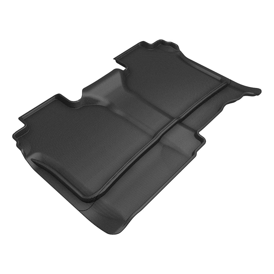 Kagu 3D MAXpider Floor Mat (Black) Compatible with Chevrolet Silverado Crew CAB 2019-2026 / GMC Sierra Crew CAB 2019-2026 (Vinyl Floor, NO Rear Storage) - Second Row
