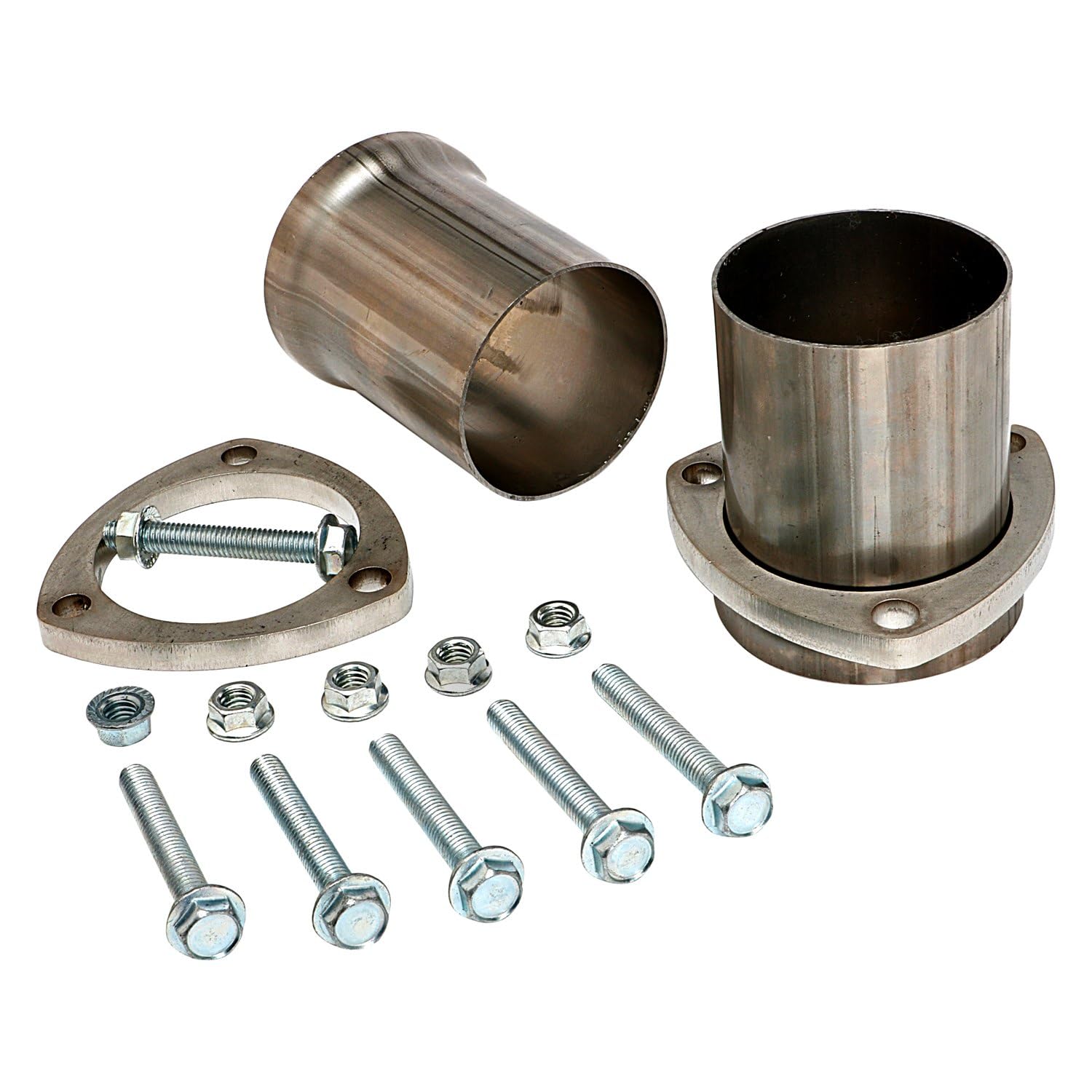 2-1/2" COLLECTOR TO HEDMAN 2-1/2" EXHAUST BALL & SOCKET STAINLESS (22129)