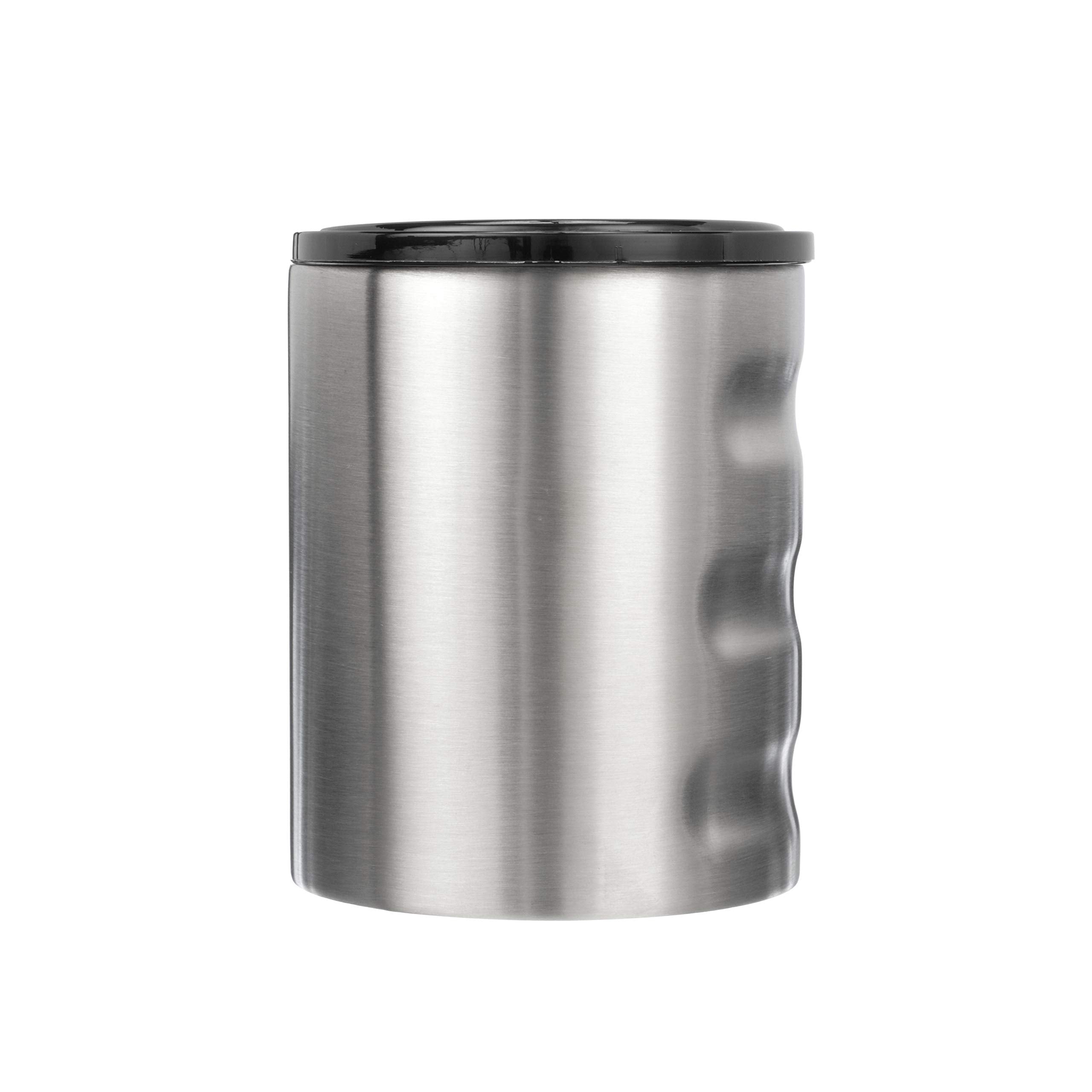 11 oz Grizzly Grip Rocks Cup, Stainless Steel, Vacuum Insulated with TwistTop Lid, Brushed
