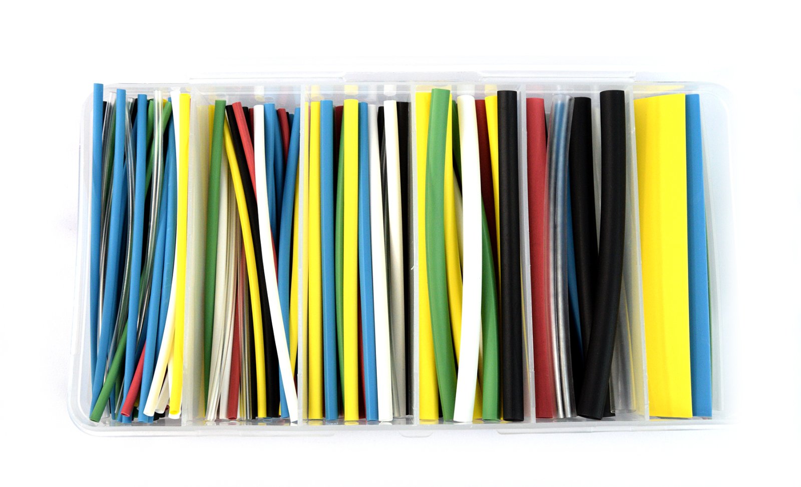 Heat Shrink Kit Install Bay - 160 Pc 4In 2:1 Assorted Colors