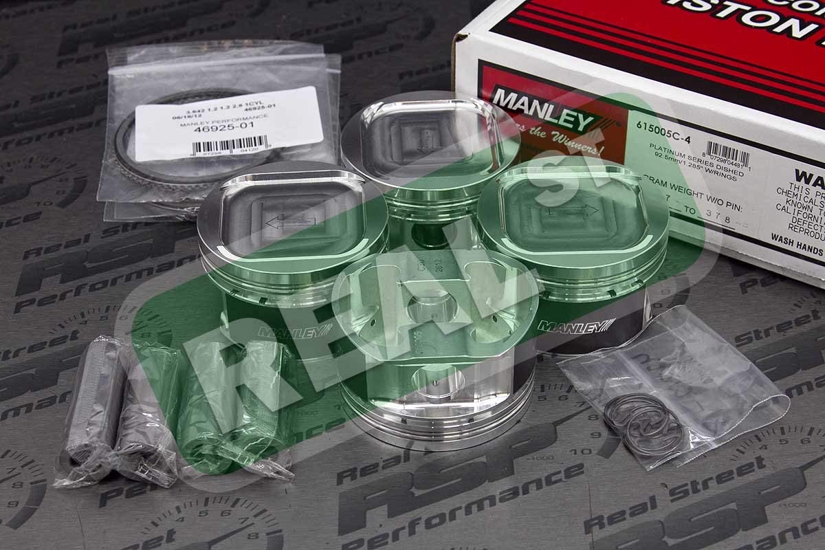 615005C-4 Manley Dish Piston with Rings