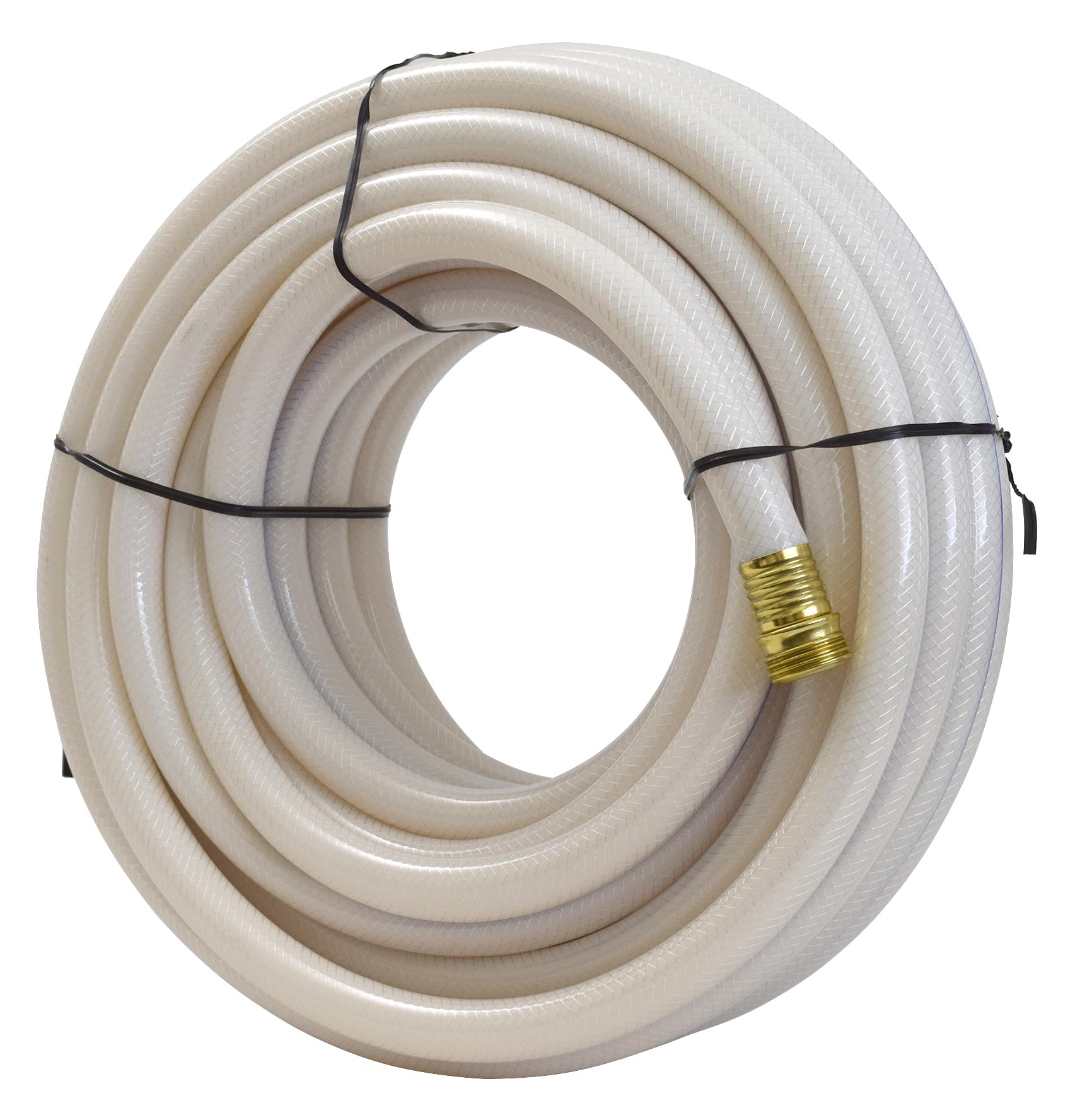 Valterra W01-6600 High Pressure AquaFresh Drinking Water Hose - 5/8" x 50', White
