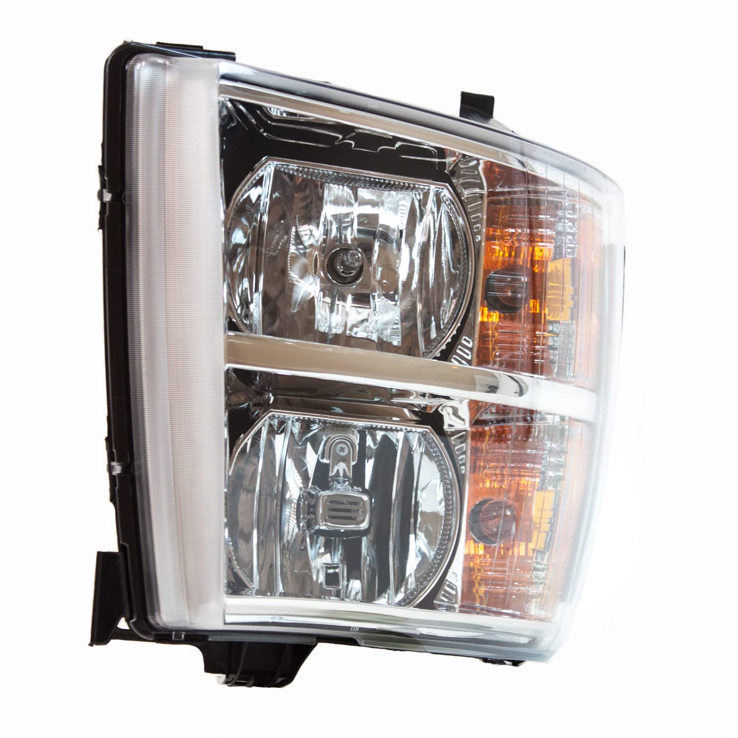 Right TYC Headlight Assembly Compatible with 2007-2013 Chevrolet Silverado