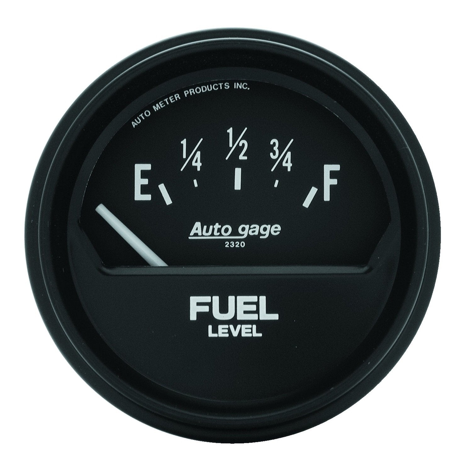 AUTO METER Autogage 2315 Fuel Level Gauge, 2 5/8" - Short Sweep/Mechanical
