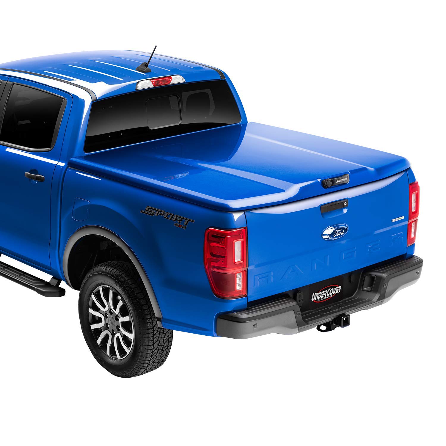 UnderCover RealTruck Elite LX One-Piece Truck Bed Tonneau Cover | UC1158L-GBA | Fits 2015 - 2022 Chevy/GMC Colorado/Canyon GBA(WA8555) - Black 5' 3" Bed (62.7")