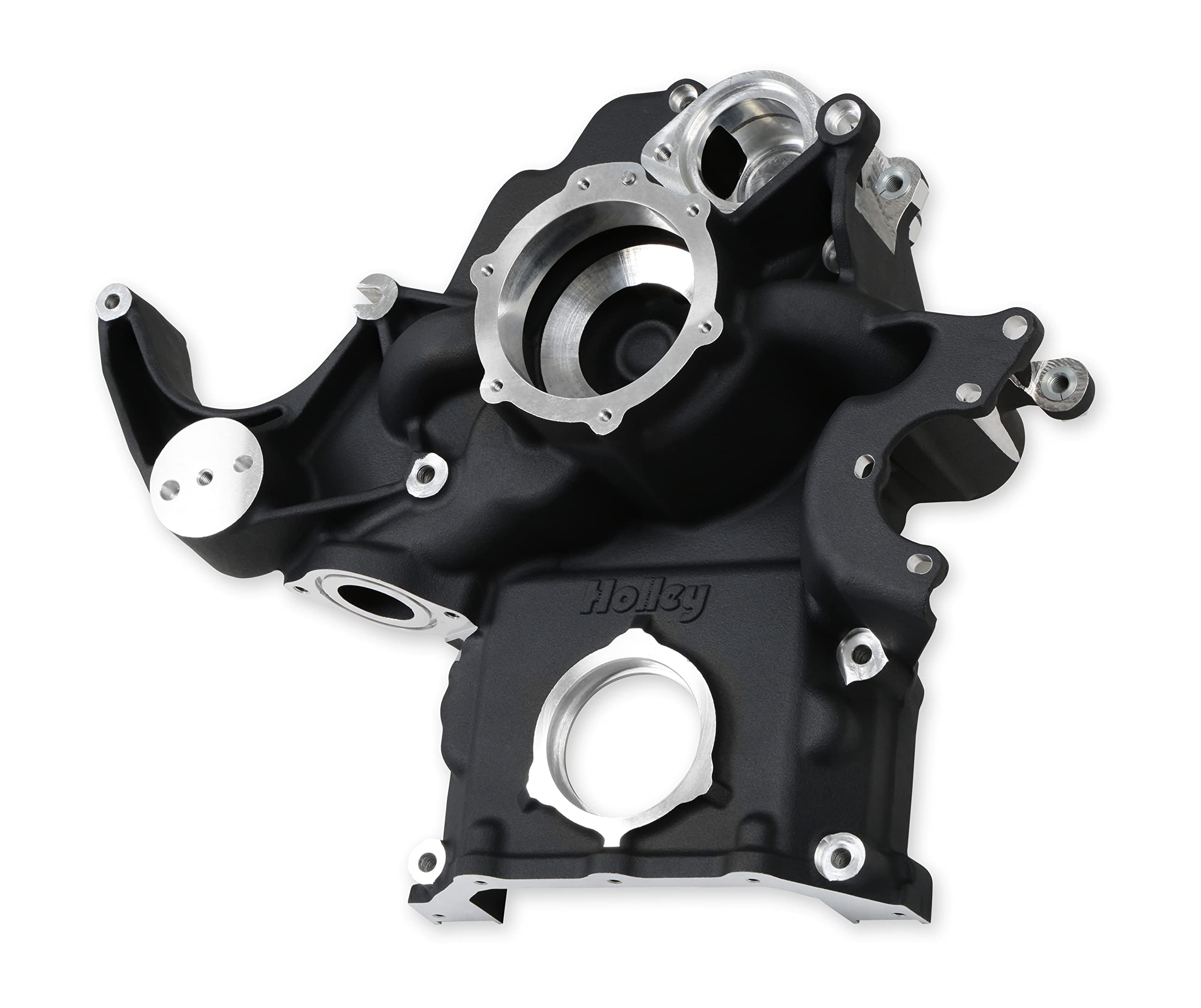 Premium Holley Mid-Mount Complete Accessory System - Black Finish 20-293BK