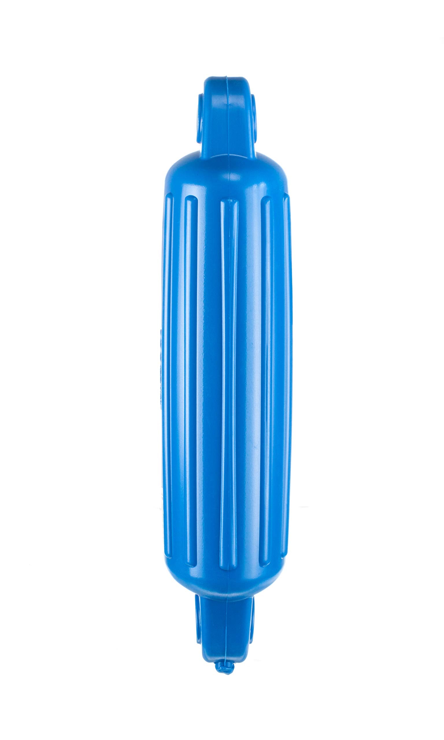 Softside Oval Attwood 9354BD1 Boat Fender with Thick-Wall Reinforced Eye Ends, Blue Finish