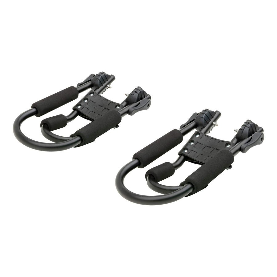 CURT Fully Adjustable 18320 Aluminum Universal Kayak Roof Rack Carrier, 2-Pack