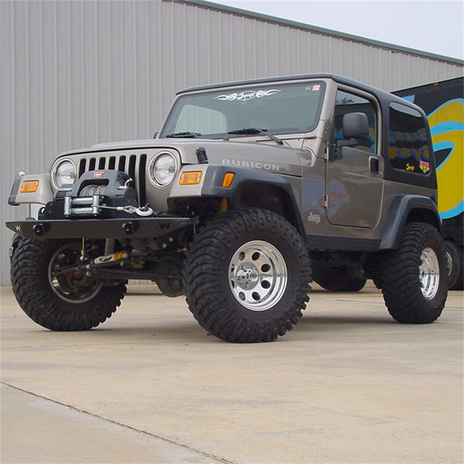 SUPERLIFT RealTruck SUSPENSION 4" Lift Kit for Jeep Wrangler TJ | Complete Lift Kit with Front & Rear Shadow Series Shocks and Lower Control Arms | K842 | Fits 1997-2002 Jeep Wrangler TJ